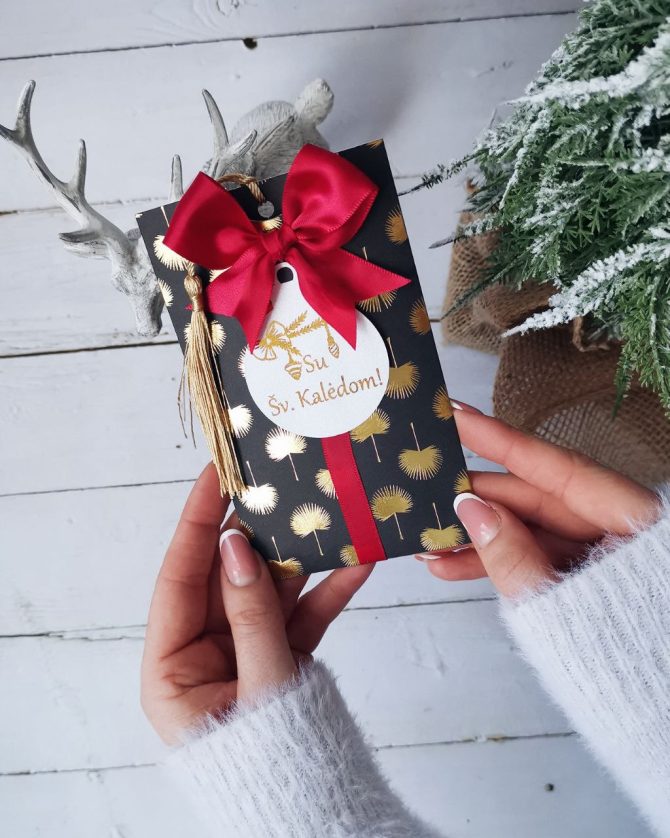 Gift card wallet “Su Šv. Kalėdom!”