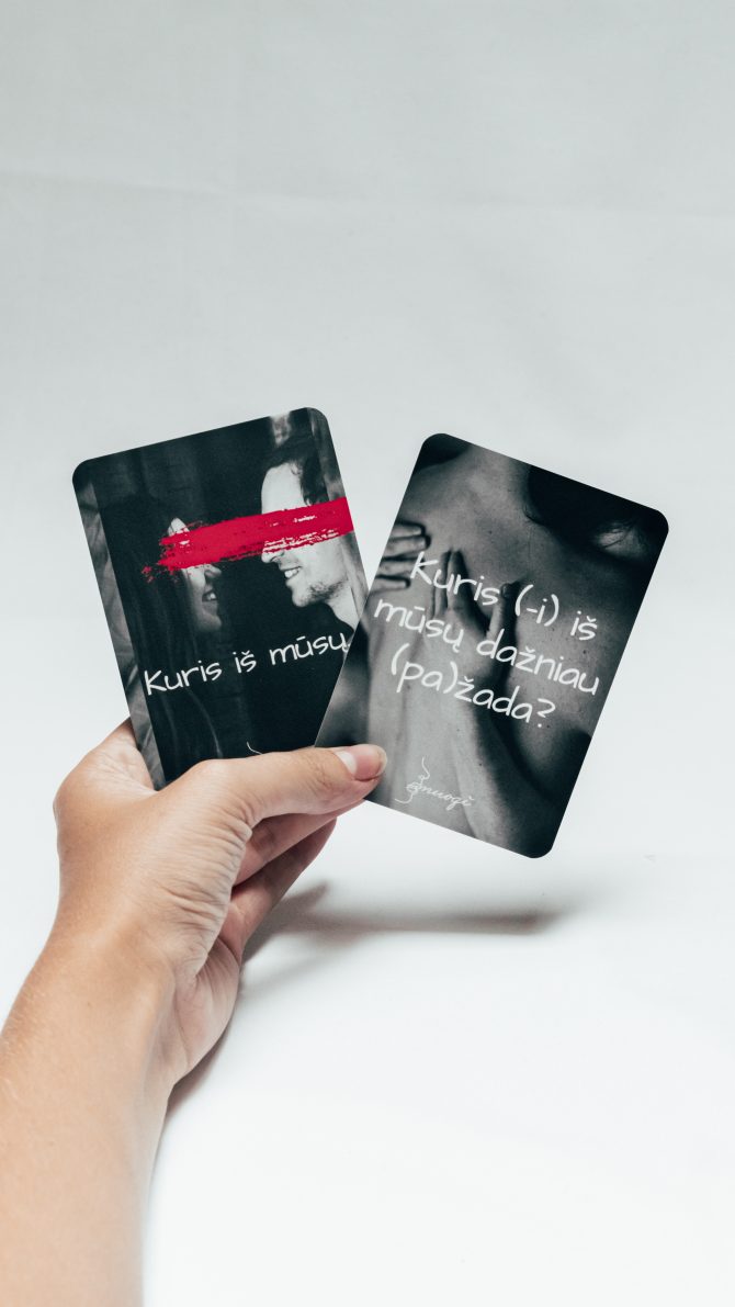 Card game for couples "Nuogi pokalbiai" + GIFT - Image 4