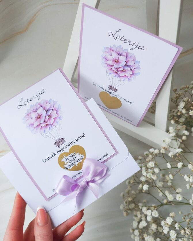 Will You Be My Godfather Scratch card (Purple)