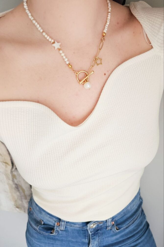 Freshwater pearls necklace