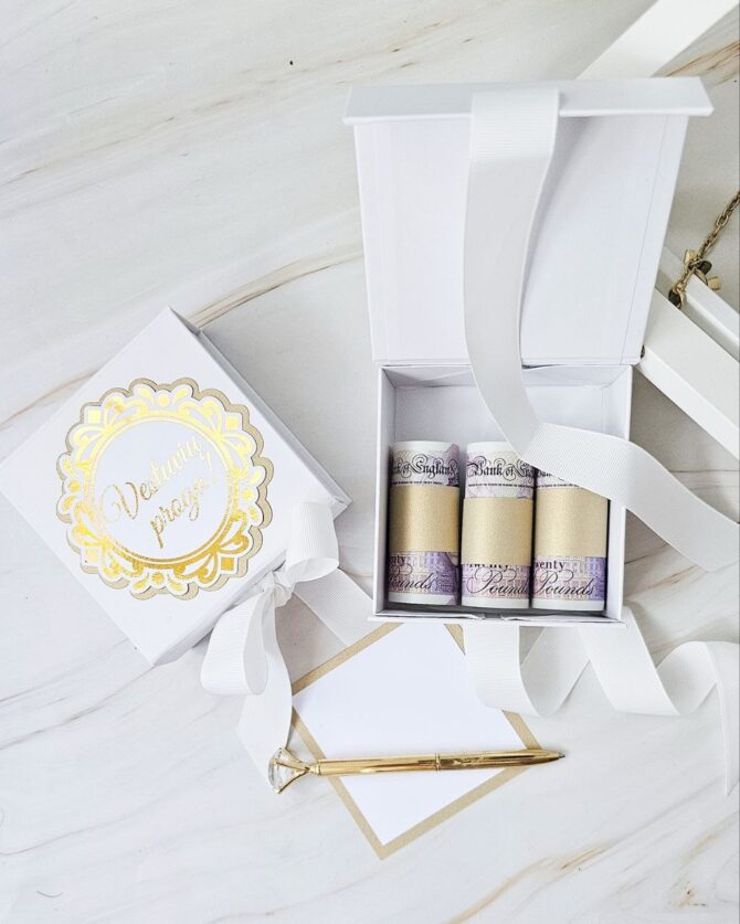 Magnetic Wedding Money box