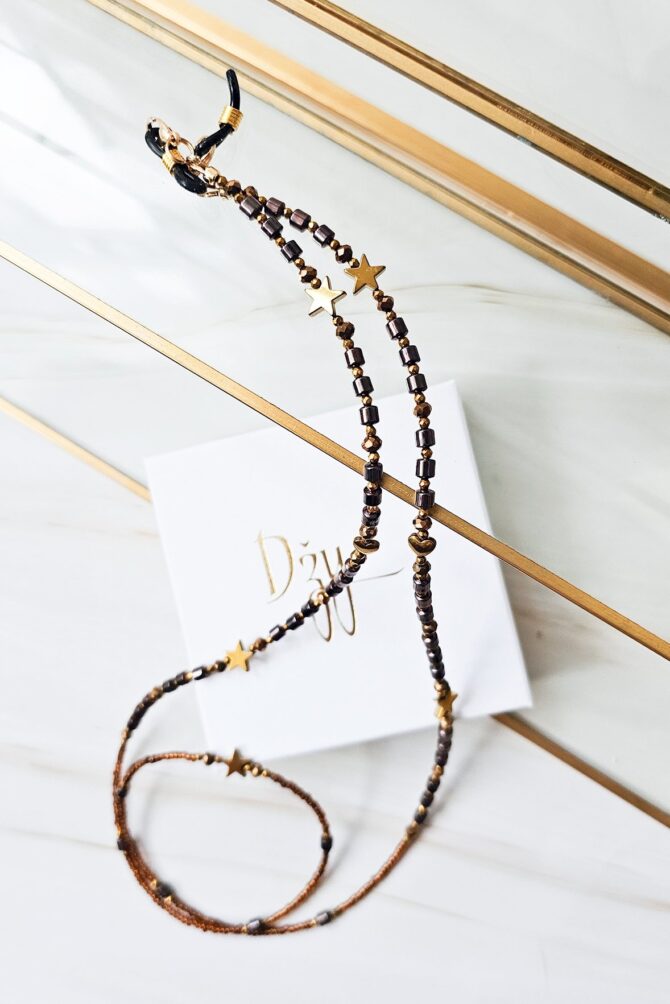 Glasses chain 'Chocolate' - Image 5