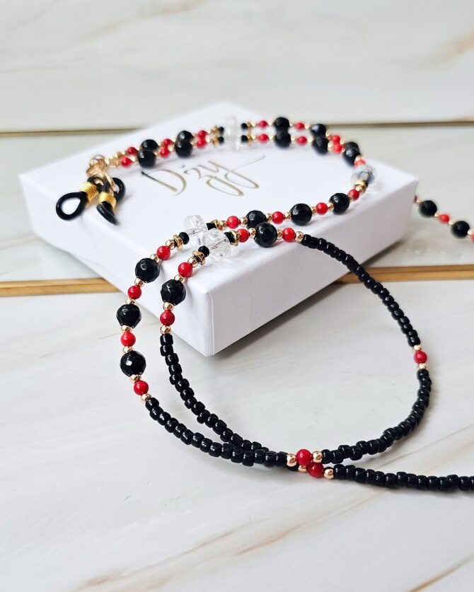 Glasses chain ''Red'' - Image 2