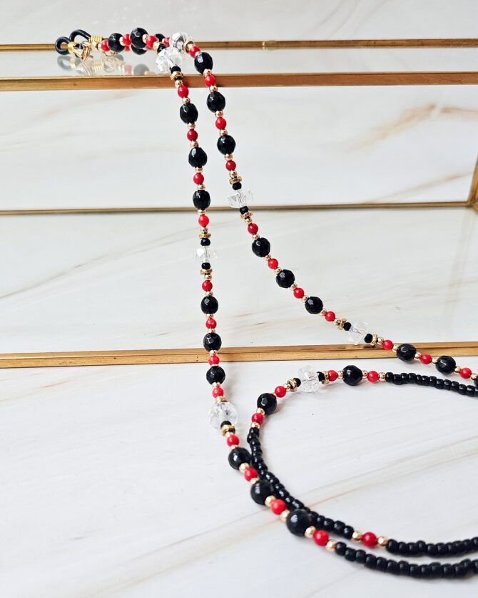 Glasses chain ''Red'' - Image 5