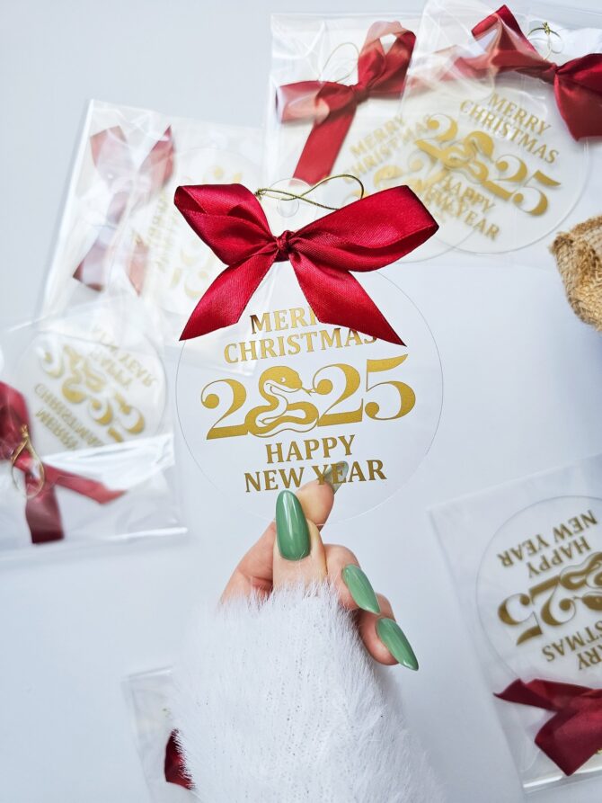 Clear Christmas Tree Decoration