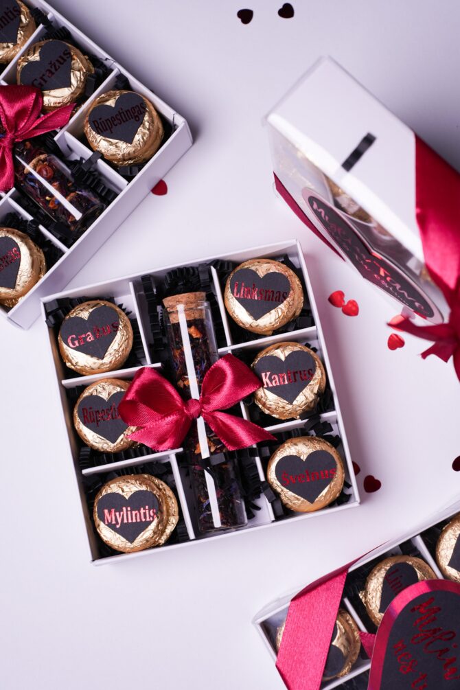 Mini gift set for him 'Myliu Tave' - Image 3