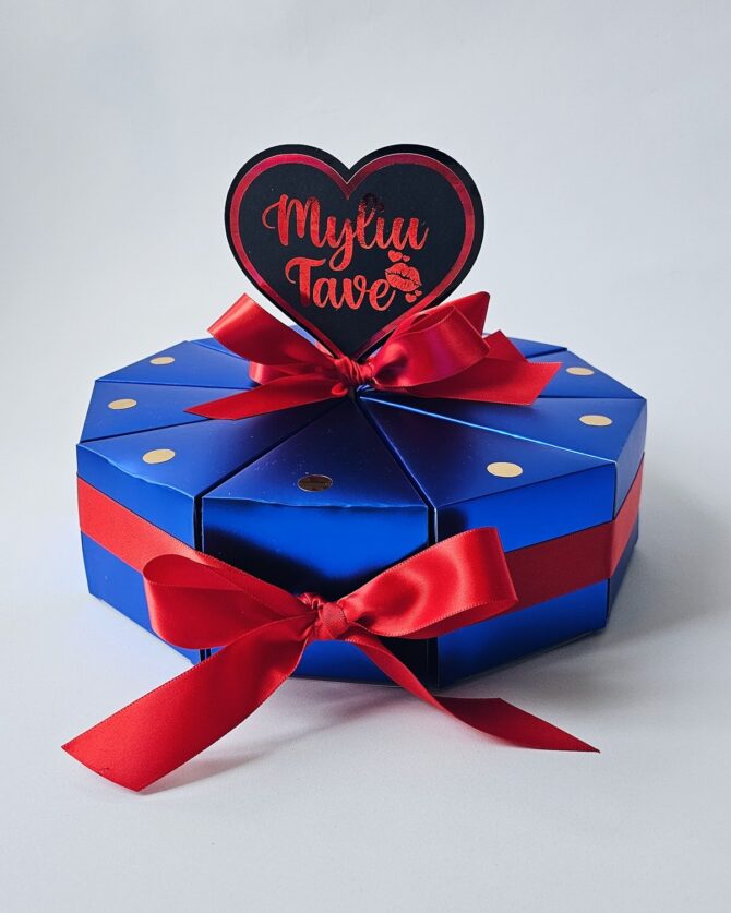 Handmade paper cake "Myliu Tave" - Image 2