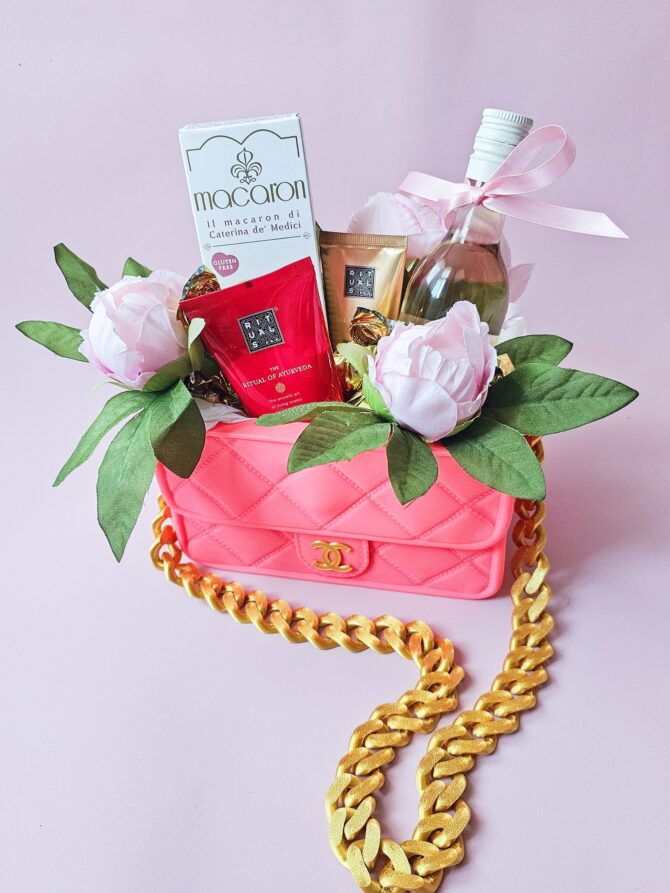 Luxury Pink Chanel-Inspired Gift Set