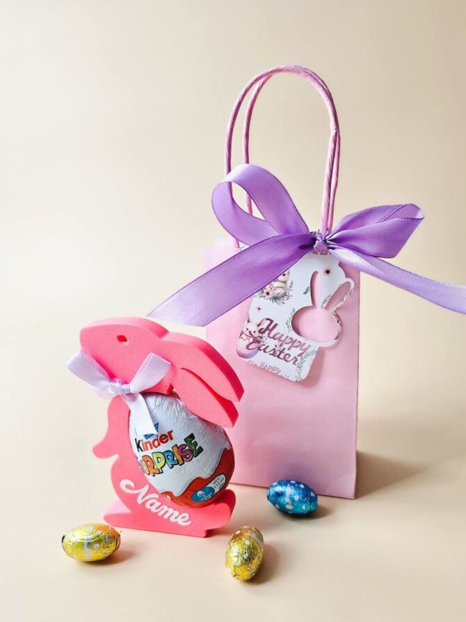 Personalized Easter Bunny Surprise – A Unique & Sweet Gift!(blue) - Image 6