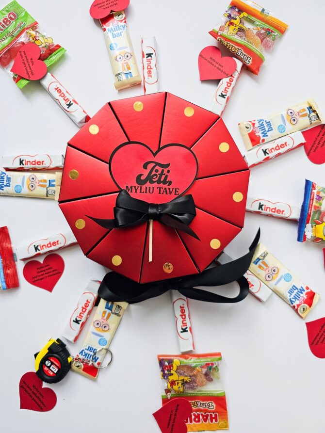 “Tėti, MYLIU TAVE” – Gift Box with 10 Reasons Why I Love You