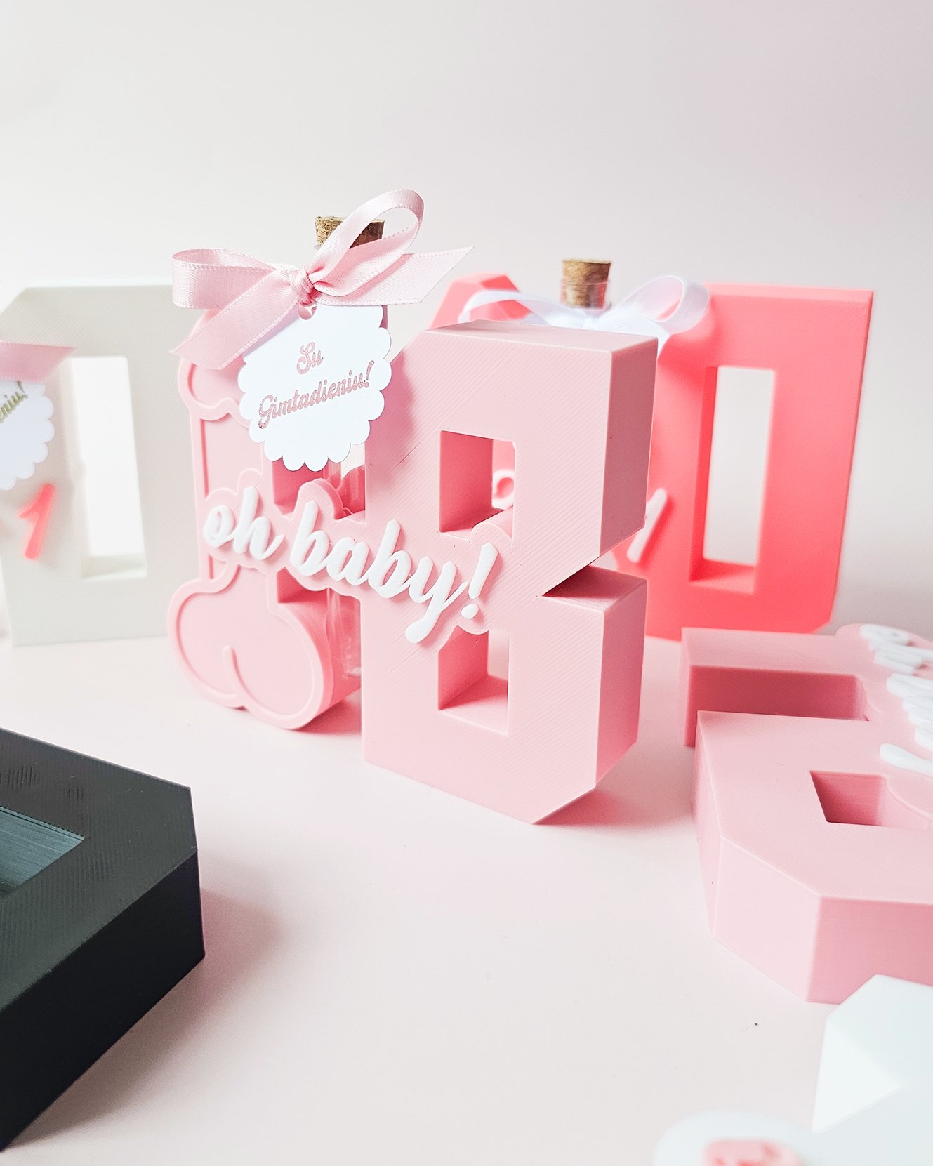 3D Printed "18" with Tube – Funny Birthday Gift for Adults