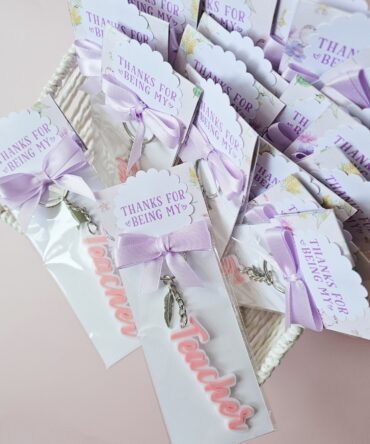 "Thanks for Being My Teacher" Keychain