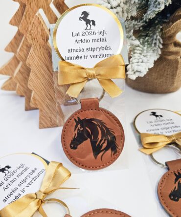 Horse Keychain with Gift Packaging – 2026 Year of the Horse Edition