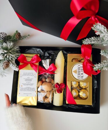 Christmas Gift Box – “Golden Holiday Magic”