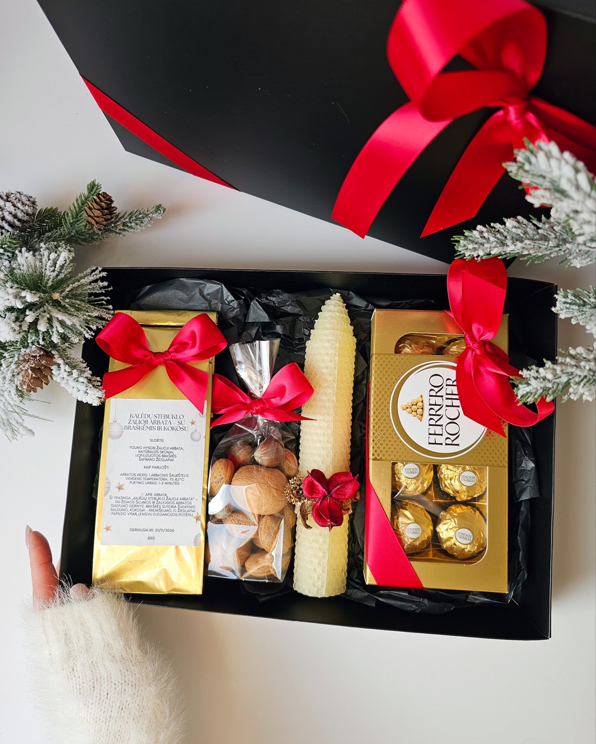 Christmas Gift Box – “Golden Holiday Magic”