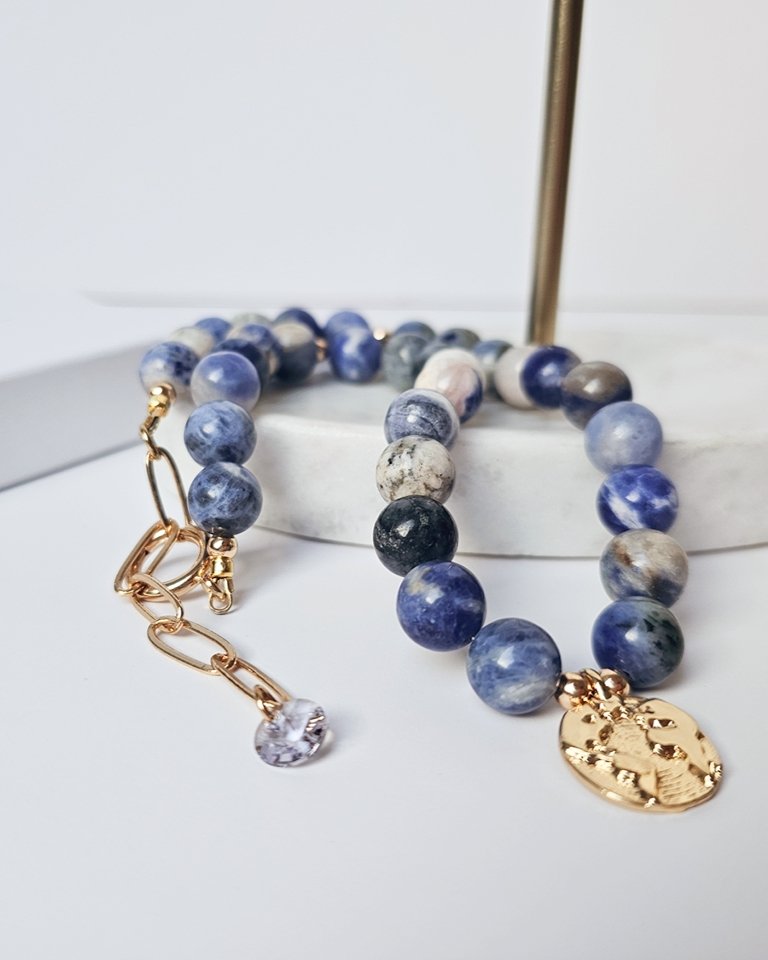 Ocean Calm – Sodalite Necklace - Image 3