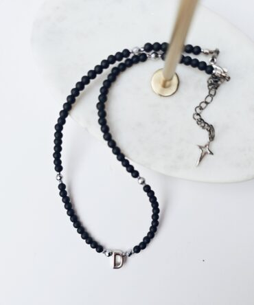 Handmade Minimalist  Necklace with “D” Pendant