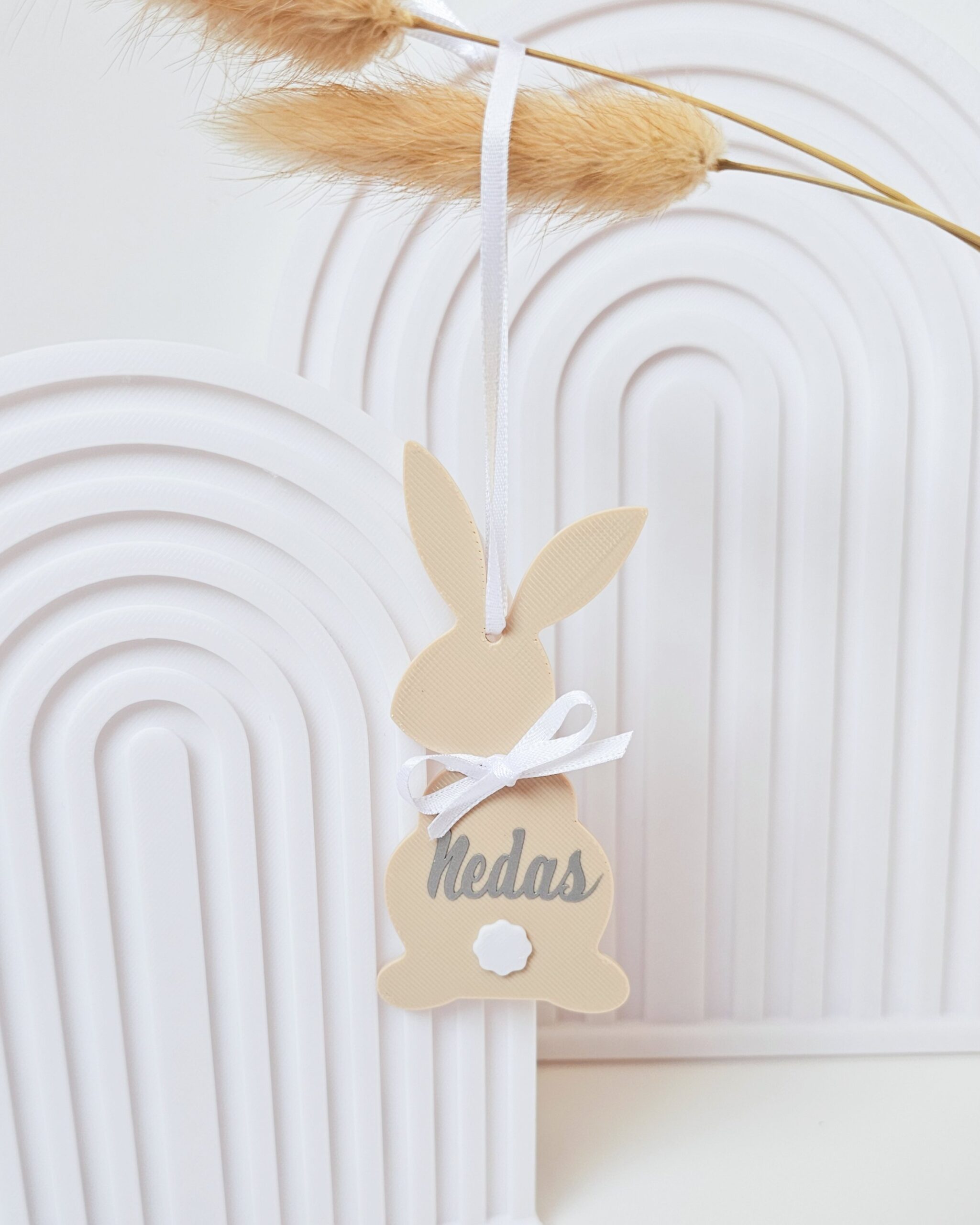 Personalized Easter Bunny Card & Decoration - Image 3