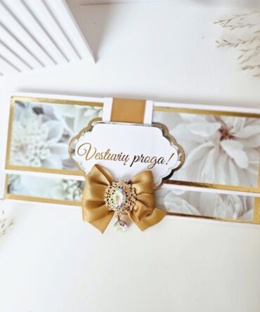 Elegant Wedding Money Envelope – “Vestuvių proga”