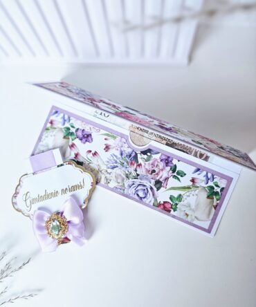 Elegant Birthday Money Envelope – “Gimtadienio proga”
