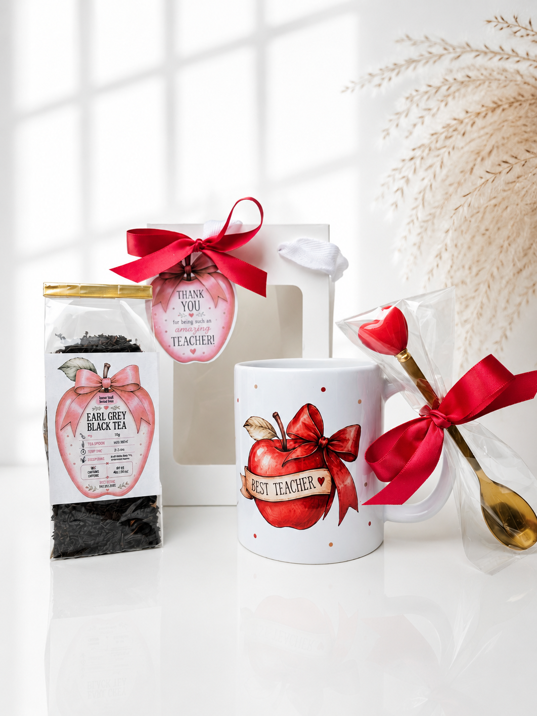Teacher Gift Set – Red apple Collection