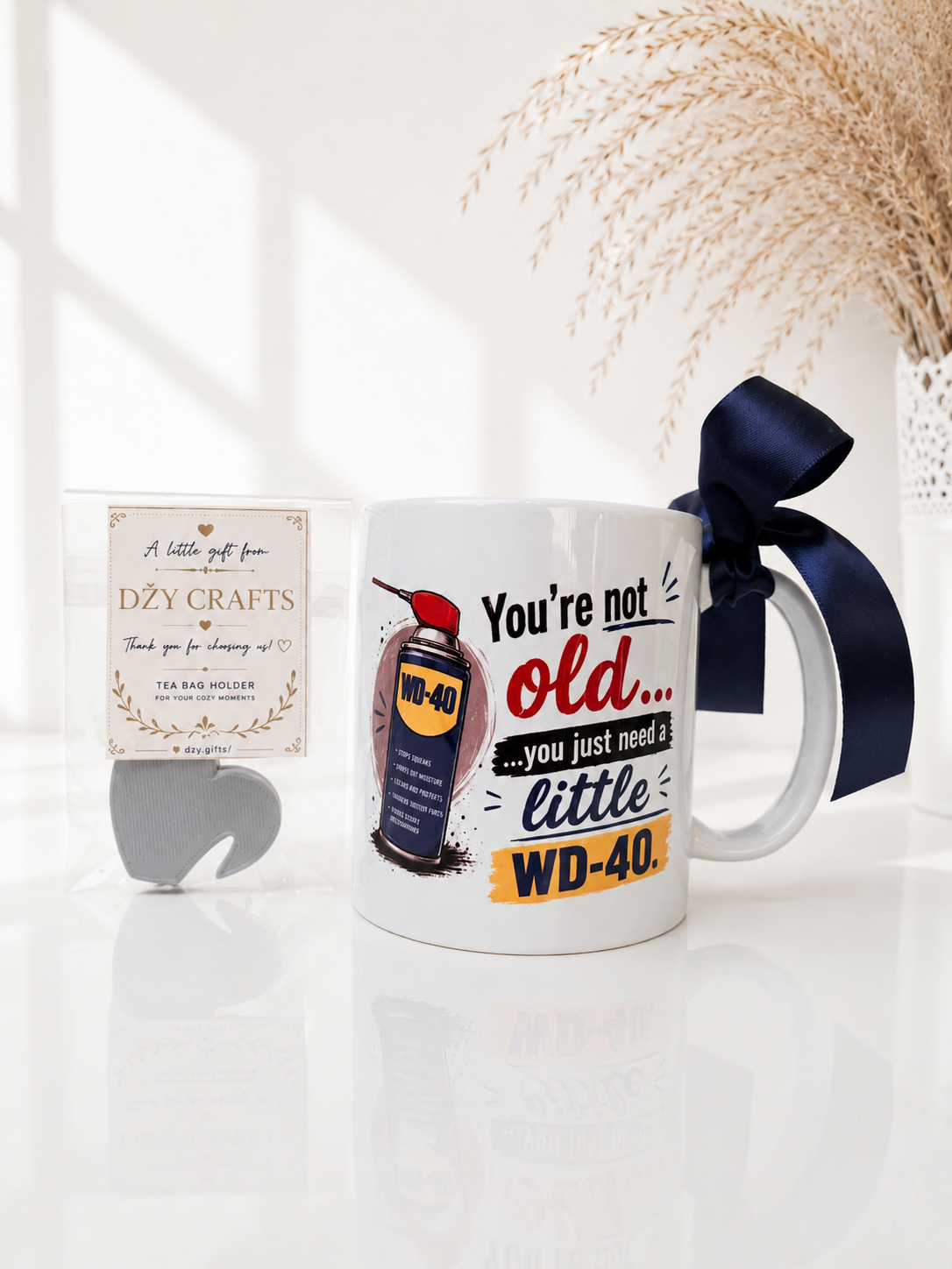 You're Not Old, You Just Need a Little WD-40 – Funny Coffee Mug (English Version)