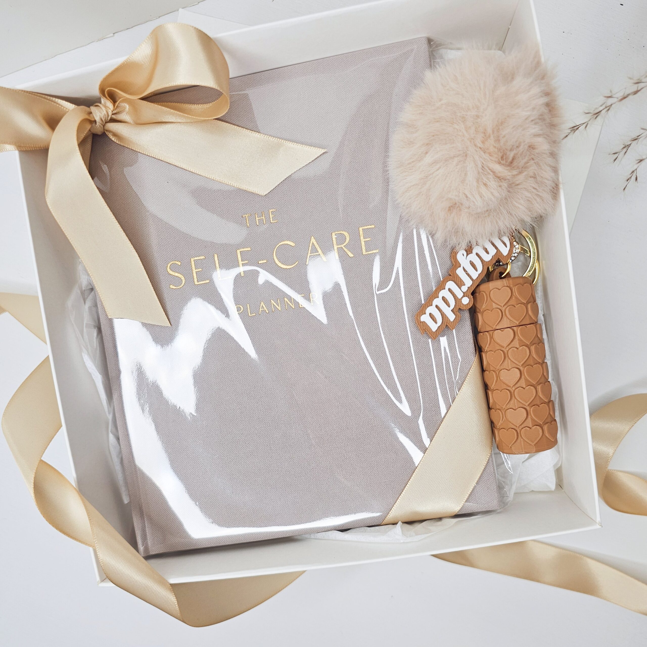 Self-Care Planner Gift Set – Personalised Keyring - Image 4