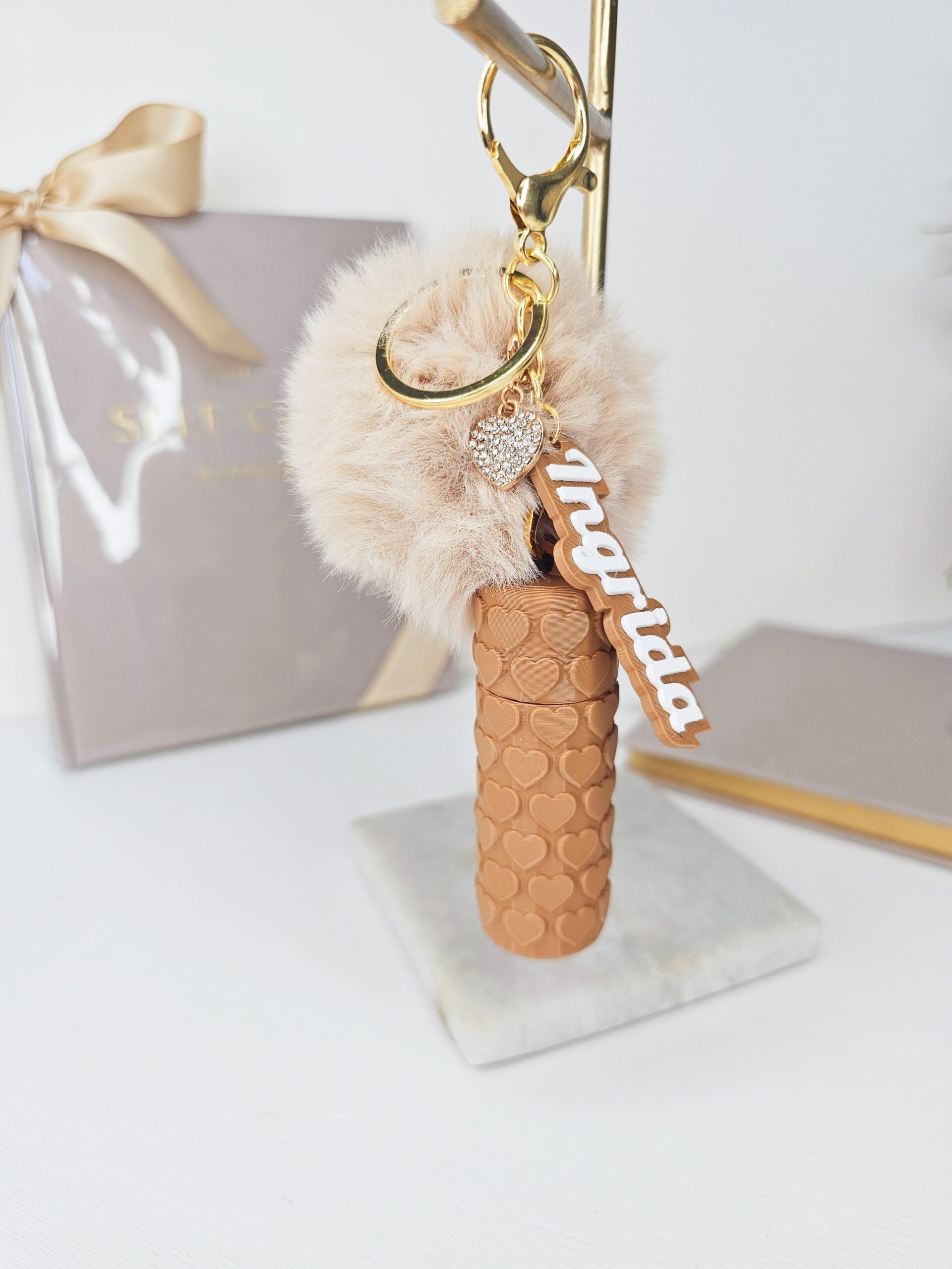 Self-Care Planner Gift Set – Personalised Keyring - Image 2