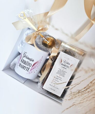 Godmother Gift Set – Mug, Tea & Heart Tea Infuser