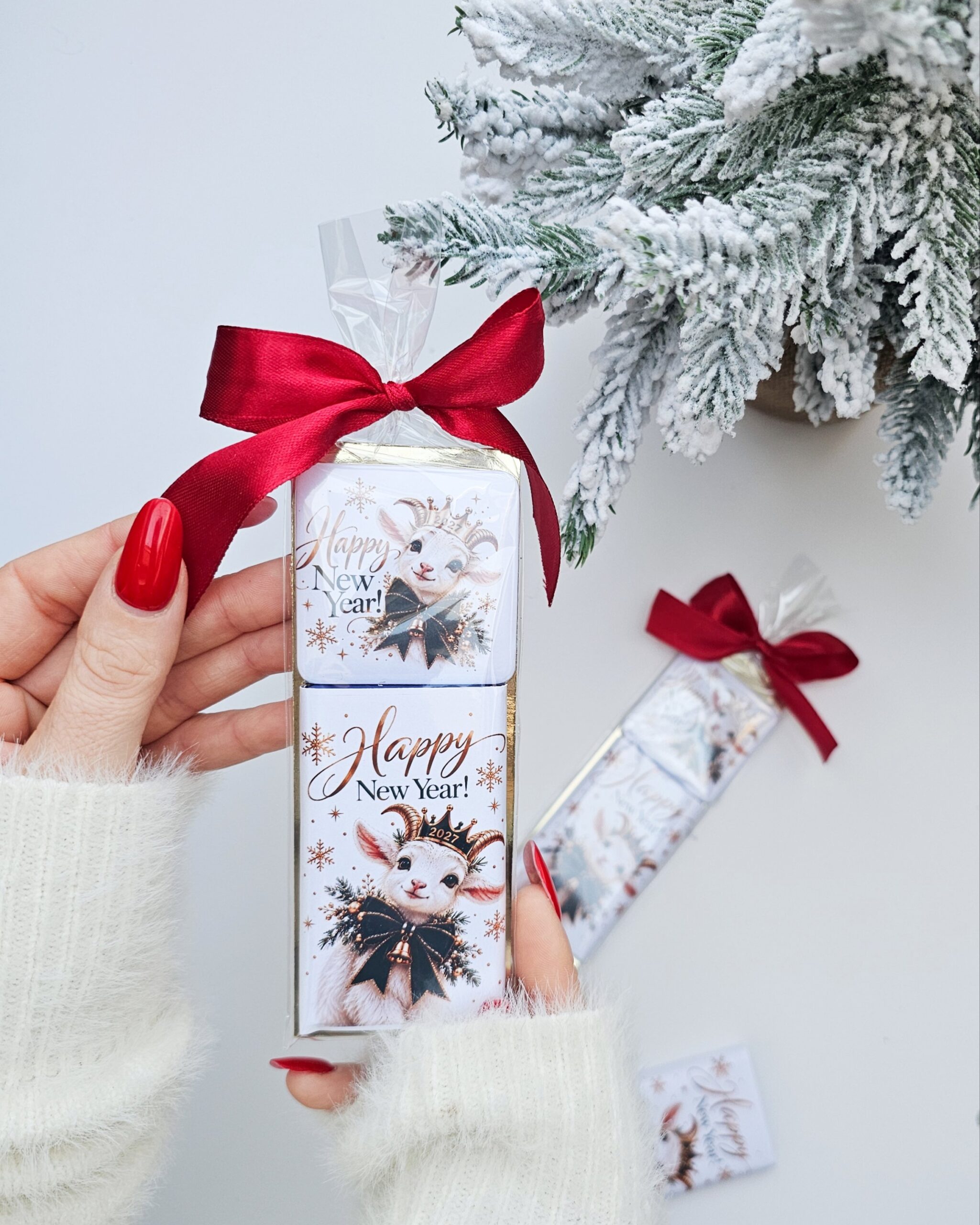 2027 Happy New Year Mini Gift Set – Chocolate & Magnet