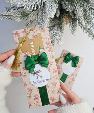 Christmas Gift Card Holder – Gingerbread Edition